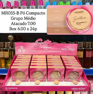 Pó Compacto Tons Médios Miss Rôse
