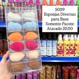 Esponjas Diversas para Base
