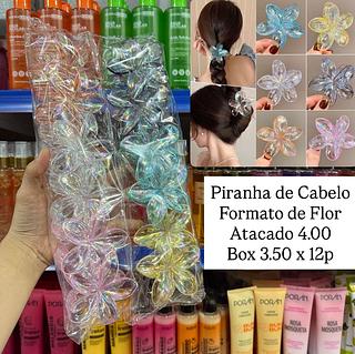 Presilha de Cabelo Formato de Flor (cores aleatorias)