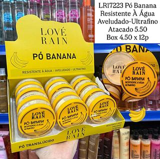 Pó Banana Resistente á Àgua Love Rain