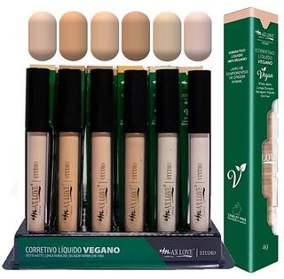 Corretivo Vegano Cor 40 ao 45 Somente Box com 48 Max Love (somente box)