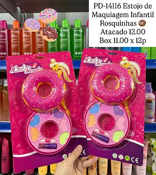 Estojo de Maquiagem Infantil Little Beauty