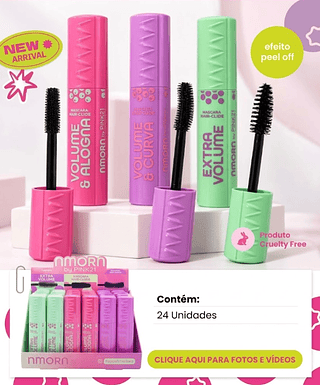 Máscara de Cílios Amora Pink 21