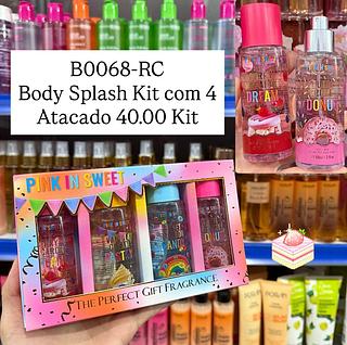 Body Splash Kit com 4