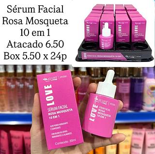 Sérum Facial Rosa Mosqueta 10 em 1 Max Love