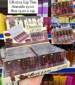 Lip Tint Chocolate Kit com 6 Love Rain (somente peças)