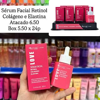 Sérum Facial Retinol Colágeno e Elastina Max Love