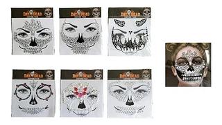 Adesivo para Rosto Day Of The Dead