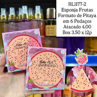 Esponaj de Frutas Formato Pitaya Hello Mini