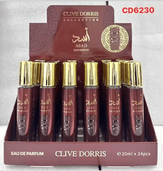 Perfume de Bolsa Contratipo Asad Bourbon 20ml Clive Dorris
