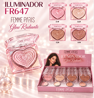 Iluminador Glow Radiante Femme Paris