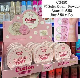 Pó Solto Cotton Powder City Girls