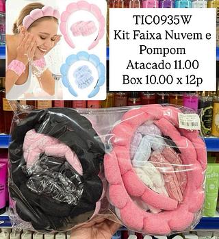 Kit Faixa Nuvem e Pompom