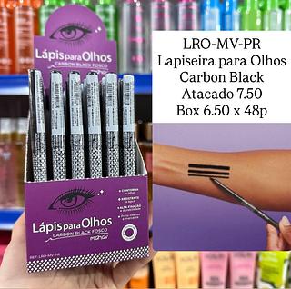 Lápis Para Olhos Carbon Black Fosco Mahav