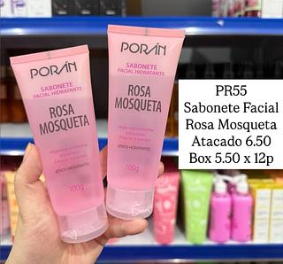 Sabonete Facial Rosa Mosqueta Poran