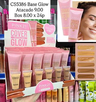 Base Líquida Cover Glow Pink 21