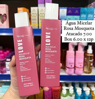 Água Micelar Rosa Mosqueta Max Love