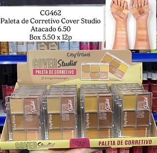 Paleta de Corretivo Cover Studio City Girls