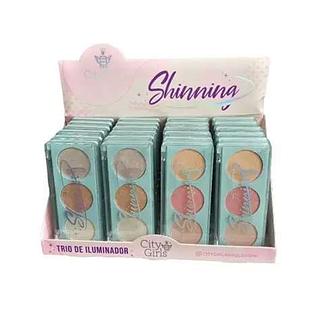 Trio de Iluminadores City Girls (somente avulso)