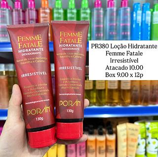 Loção Hidratante Femme Fatale Irresistível Poran