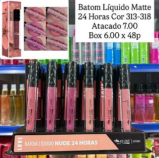 Batom Líquido Matte 24 313-318 Horas Max Love