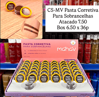Pasta Corretiva Para Sobrancelhas Mahav