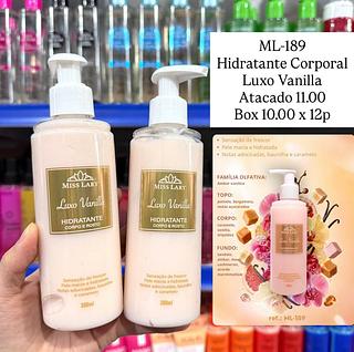 Hidratante Corporal Luxo Vanilla Miss Lary