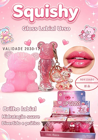 Kit Gloss Labial Squishy Bobbi Rara