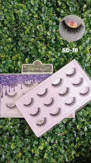 Cílios Postiços 5D 6 Pares Amor Anjo