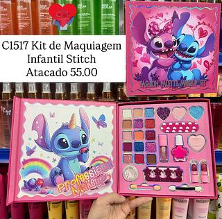 Kit de Maquiagem Infantil Stitch Jummy Ju