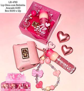 Lip Gloss com Bolsinha Lové Rain