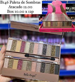 Paleta de Sombras e Glitter Belle Angel (Somente Pecas)