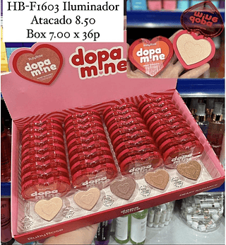 Iluminador Compacto Dopa Mine Ruby Rose (Somente peças)