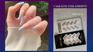 Unhas Postiças Clássicas Amor Anjo