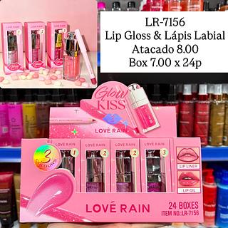 Kit Labial Glow Kiss Lové Rain