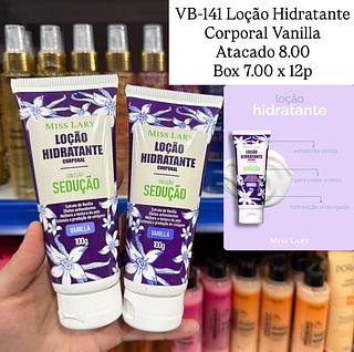 Loção Hidratante Corporal Vanilla Miss Lary