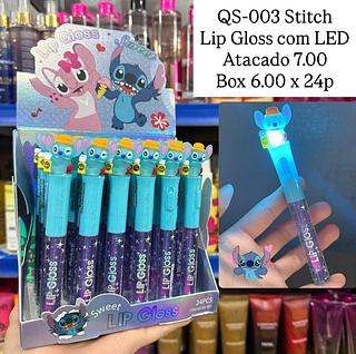 Lip Gloss com Led Stitch Sweet