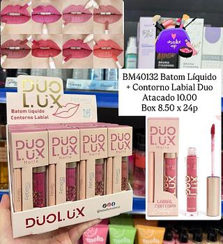 Duo Lux contorno Lápis Labial Febella