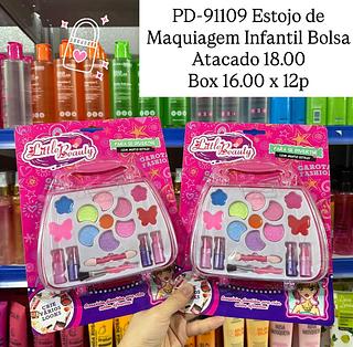 Estojo de Maquiagem Infantil Bolsa Little Beauty