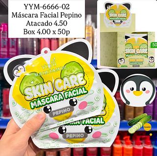 Máscara Facial Pepino Yoyo Maquiamor