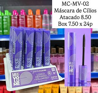 Máscara de Cílios Max Volume Longo Definido Mahav