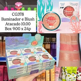 Iluminador e Blush Mermaid Dreams City Girls