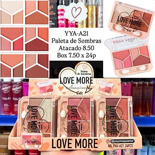Paleta de Sombras Love More Yoyo Maquiamor