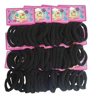 Pacote de Xuxinha Com 72 Unidades Preta