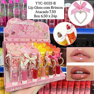 Lip Gloss com Brincos Yoyo Maquiamor