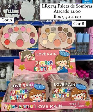 Paleta de Sombras Love Rain (Somente Pecas)