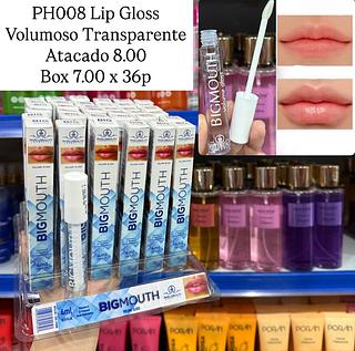 Lip Gloss Volumoso Big Mouth Incolor Phallebeauty