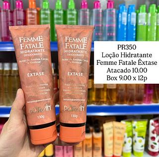 Loção Hidratante Femme Fatale Êxtase Poran