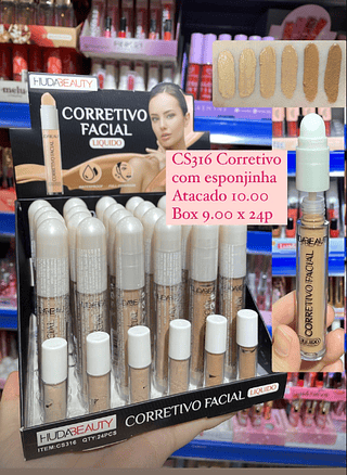 Corretivo Líquido Huda Beauty (somente avulso)