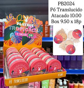 Pó Translúcido Tropicália Playboy (somente peças)